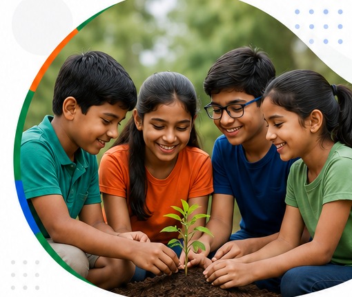 Children learning together